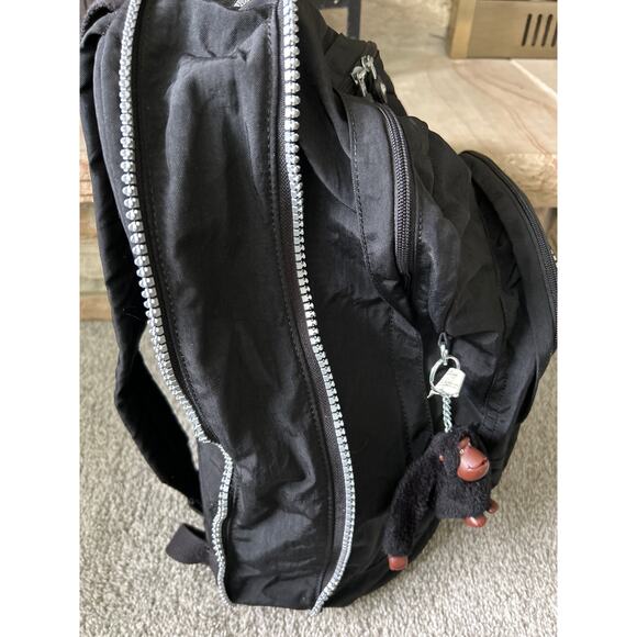 Kipling Hal Expandable Backpack in Black - Picture 7 of 7